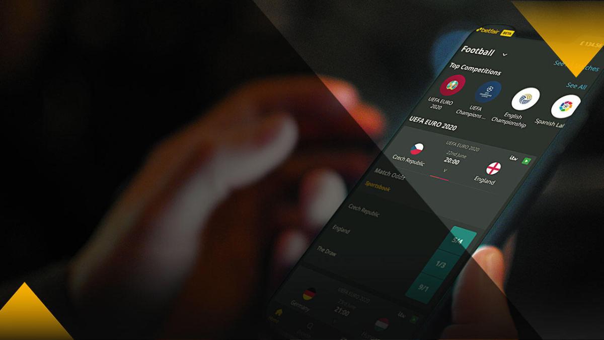 Betfair Sportsbook on mobile